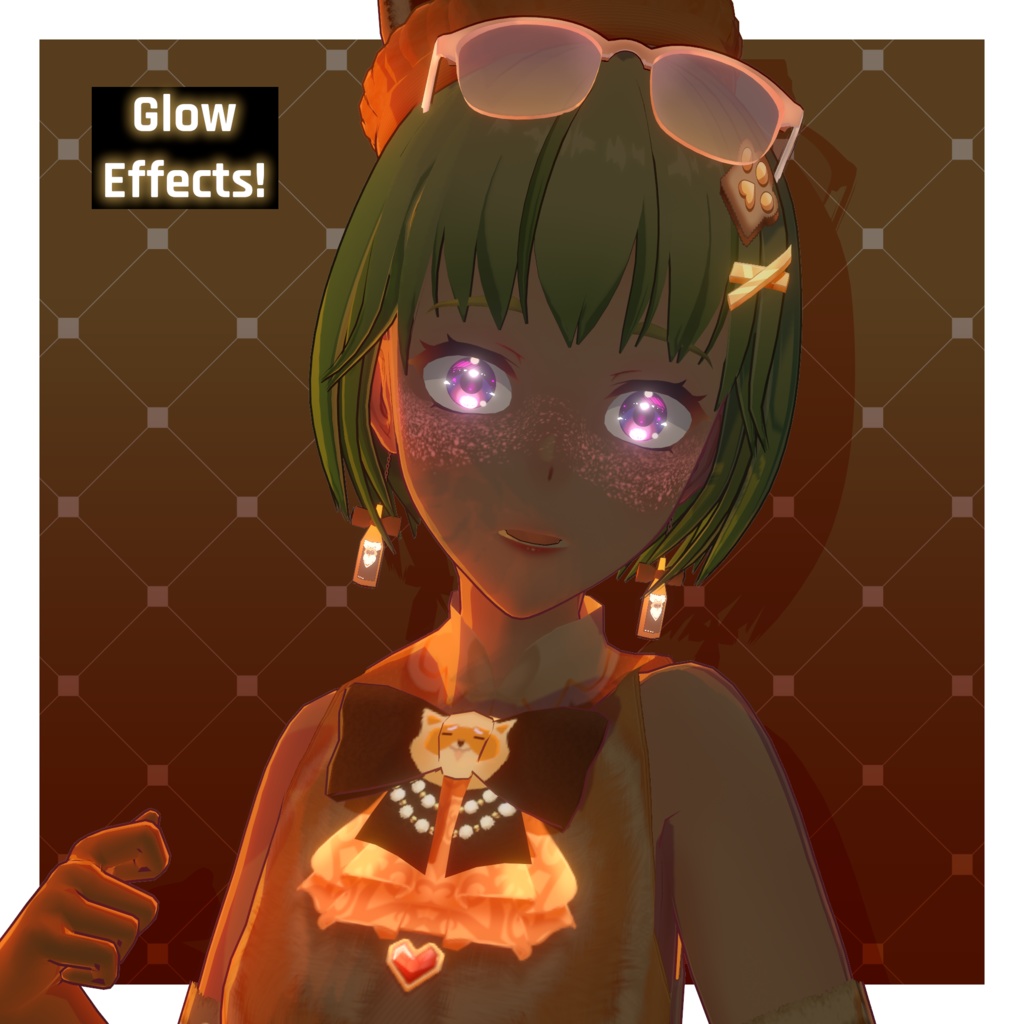 VRoidキャラクター「Nikki」【アニメ風VRM+ARKit/アダプト可】