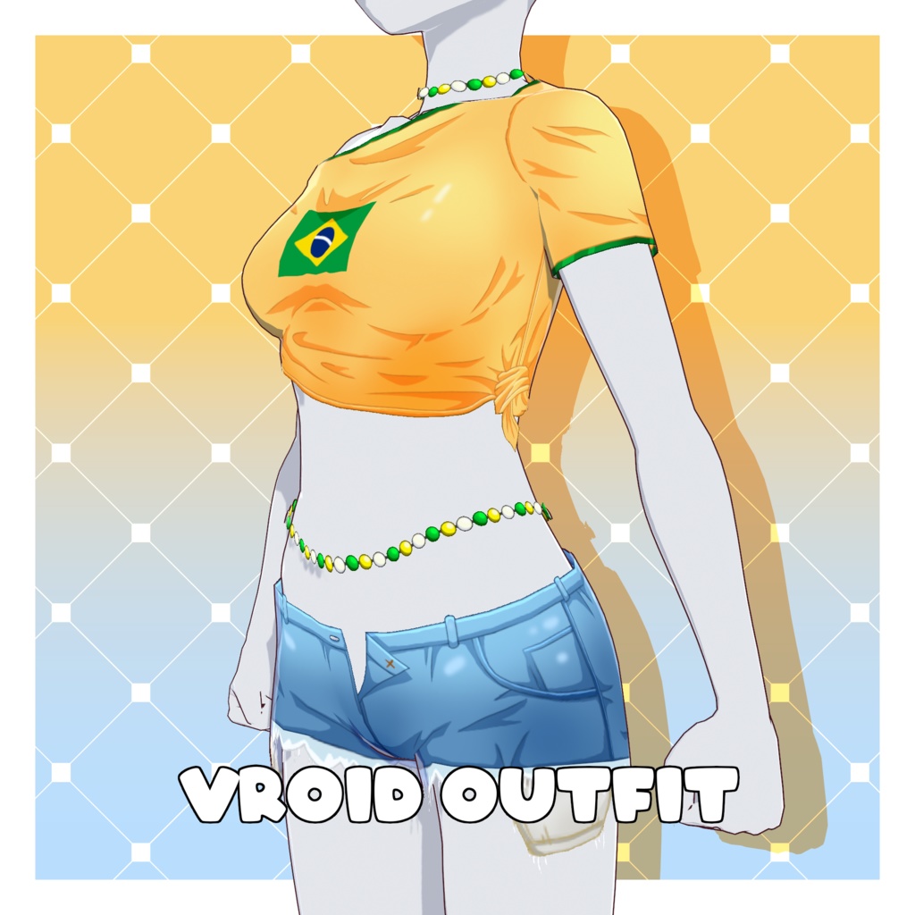 Summer Vibes - Brazil [VRoid Outfit/衣装]