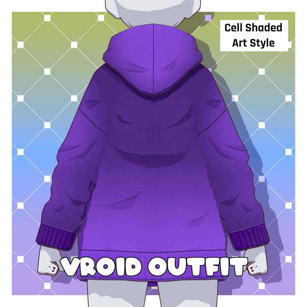 ハントリックスフーディ【VRoid】 (Huntrix Hoodie)