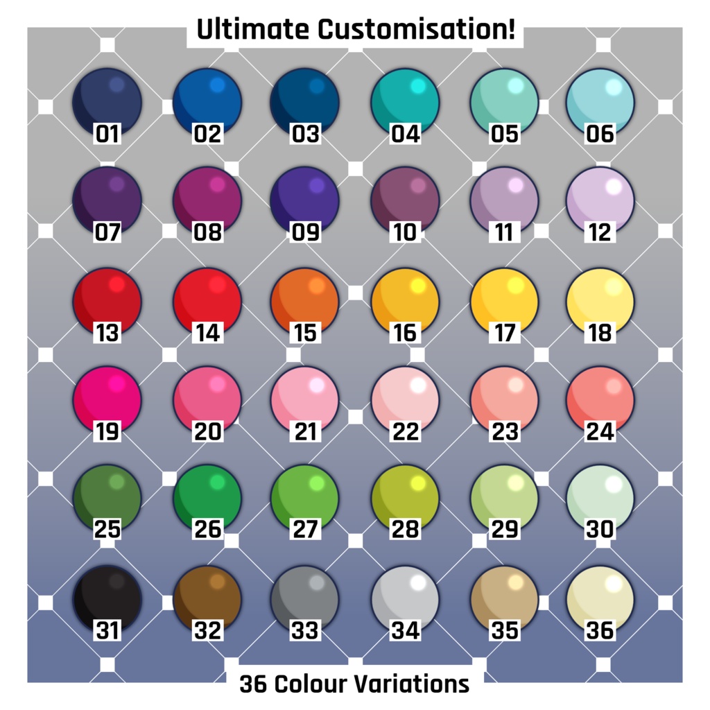 クロップトップデザイナーパック【VRoid】 (Crop Top Designer Pack)