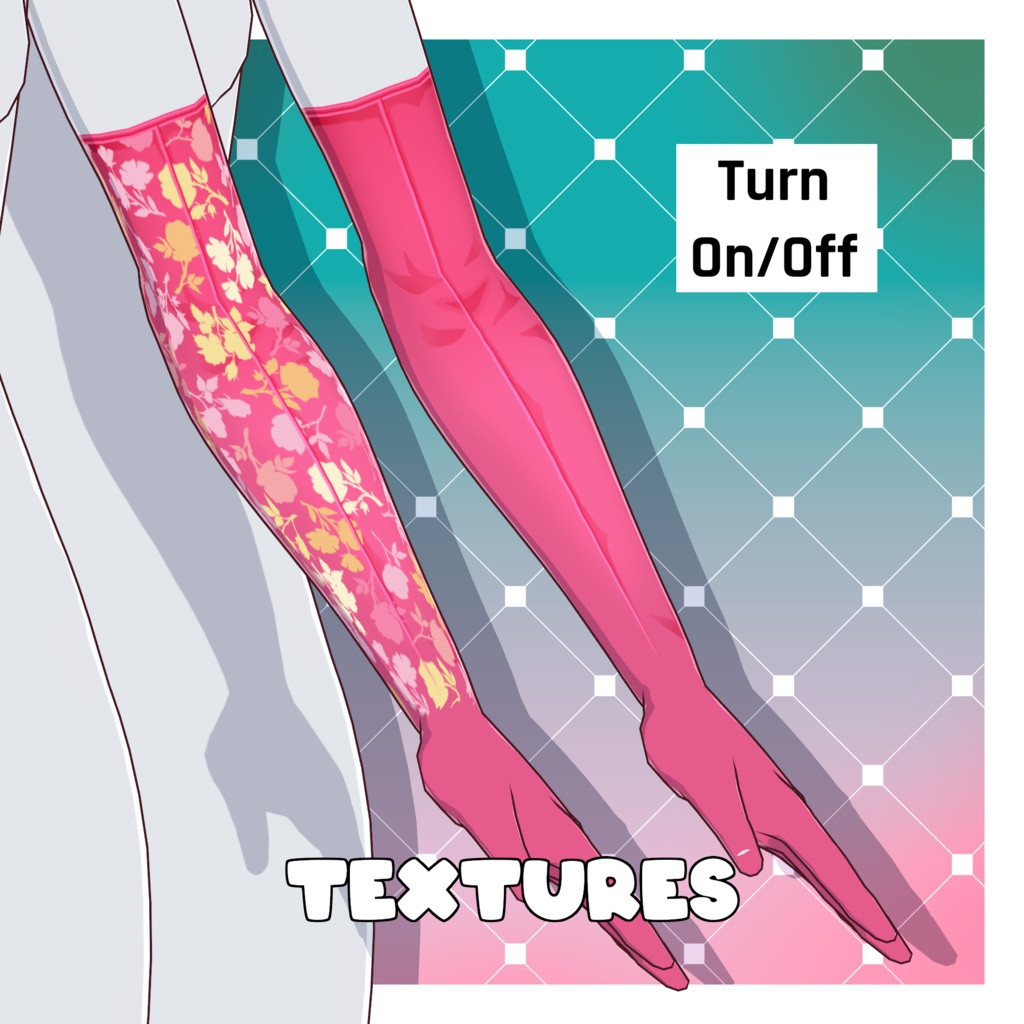 エレガントスリーブデザイナーパック【VRoid】 (Elegant Sleeves Designer Pack)