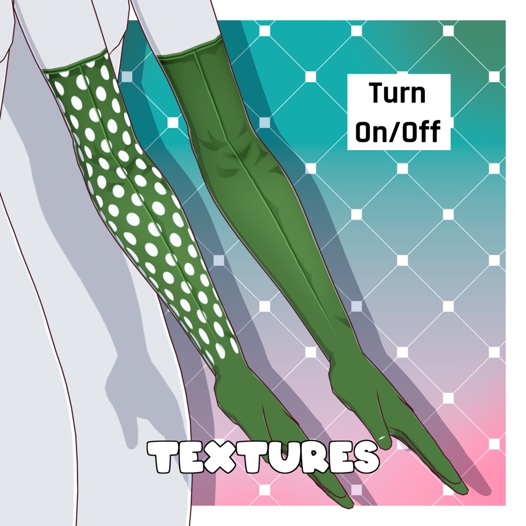 エレガントスリーブデザイナーパック【VRoid】 (Elegant Sleeves Designer Pack)