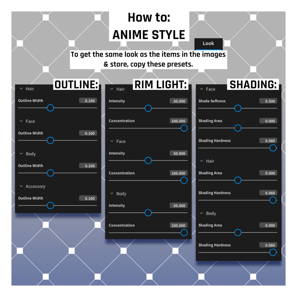 男女グラフィックTシャツ – 30種類以上【VRoid】 (30+ Male/Female Graphic Tees)