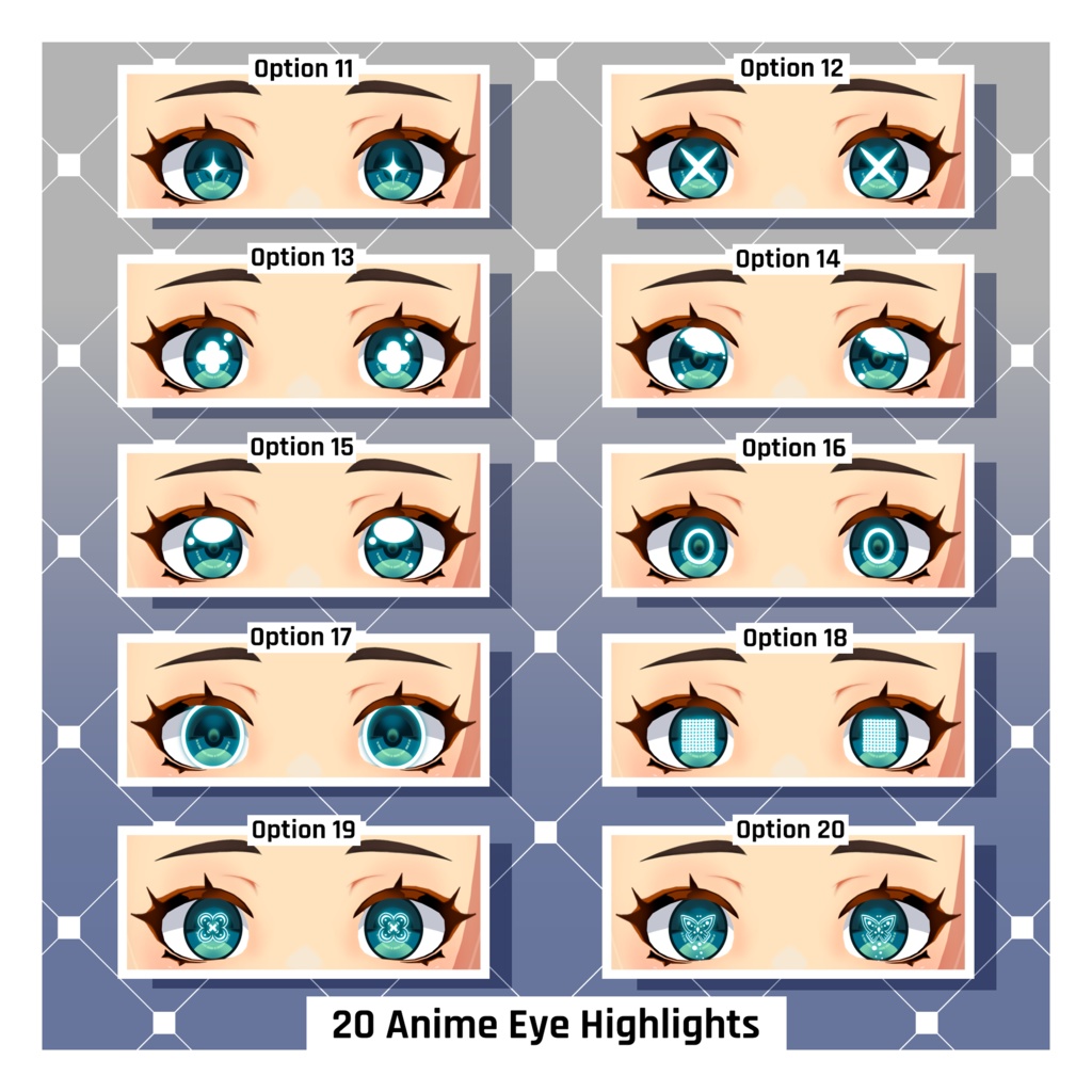 究極の顔の質感バンドル 【VRoid】 Ultimate Face Texture Bundle