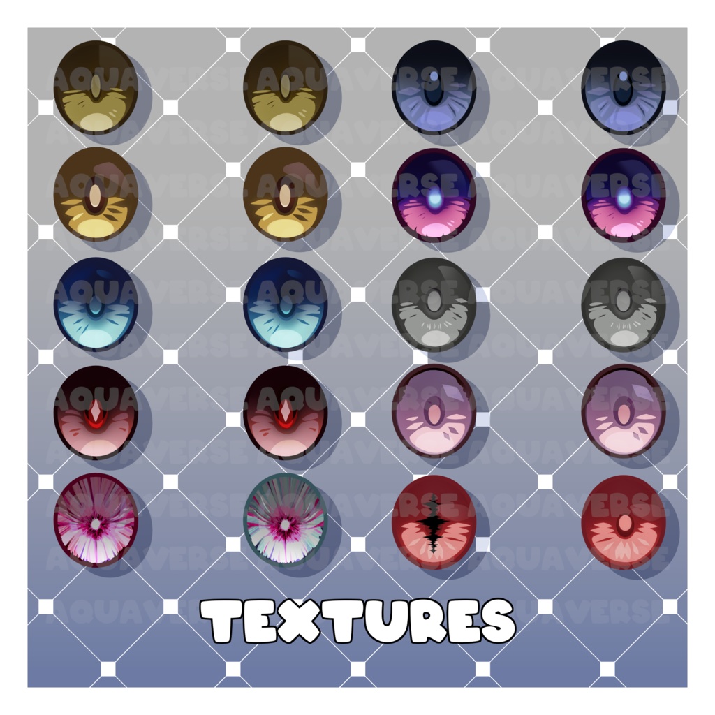 究極の顔の質感バンドル 【VRoid】 Ultimate Face Texture Bundle