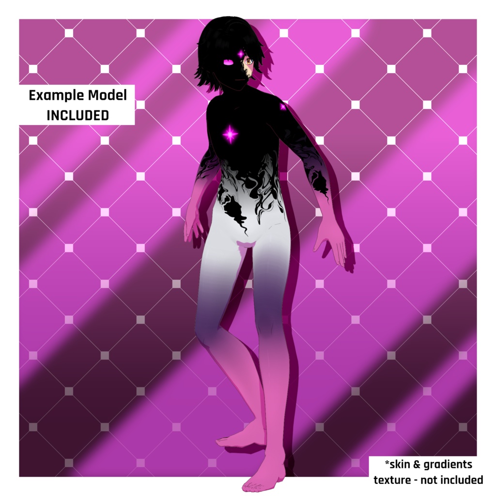エレメンタル - シャドウテクスチャパック 【VRoid】 Elemental - Shadow Texture Pack