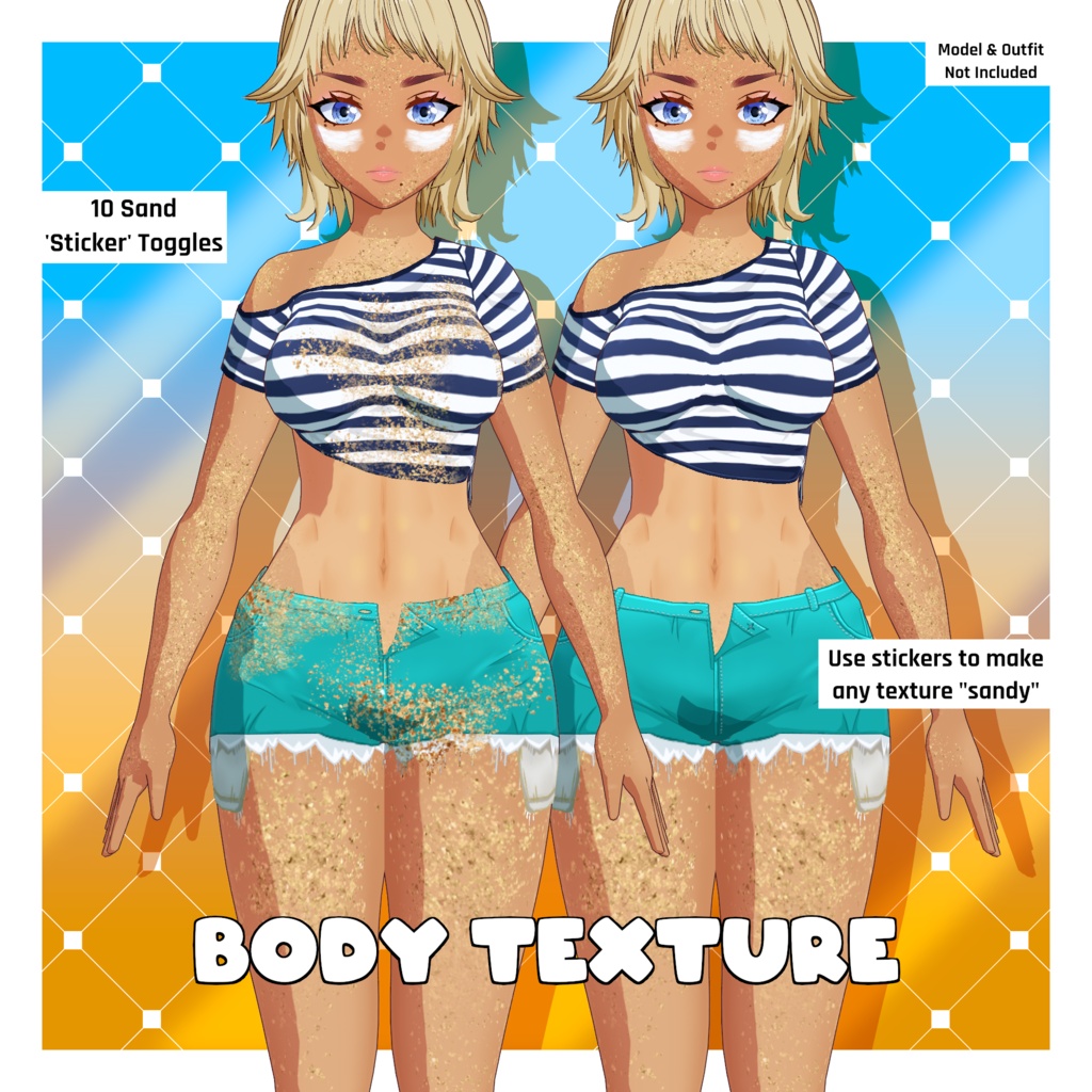 ビーチパック - 夏用 【VRoid】 Beach Pack - Summer Time
