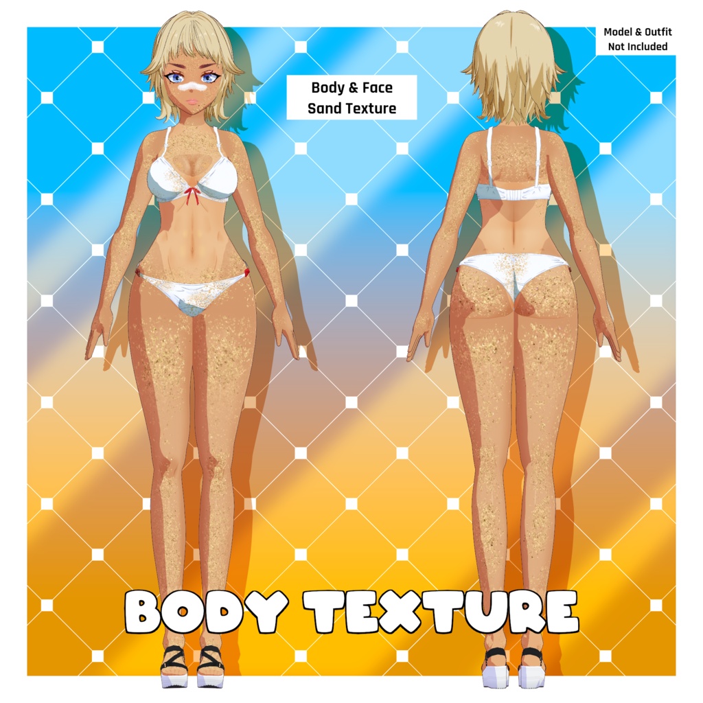 ビーチパック - 夏用 【VRoid】 Beach Pack - Summer Time