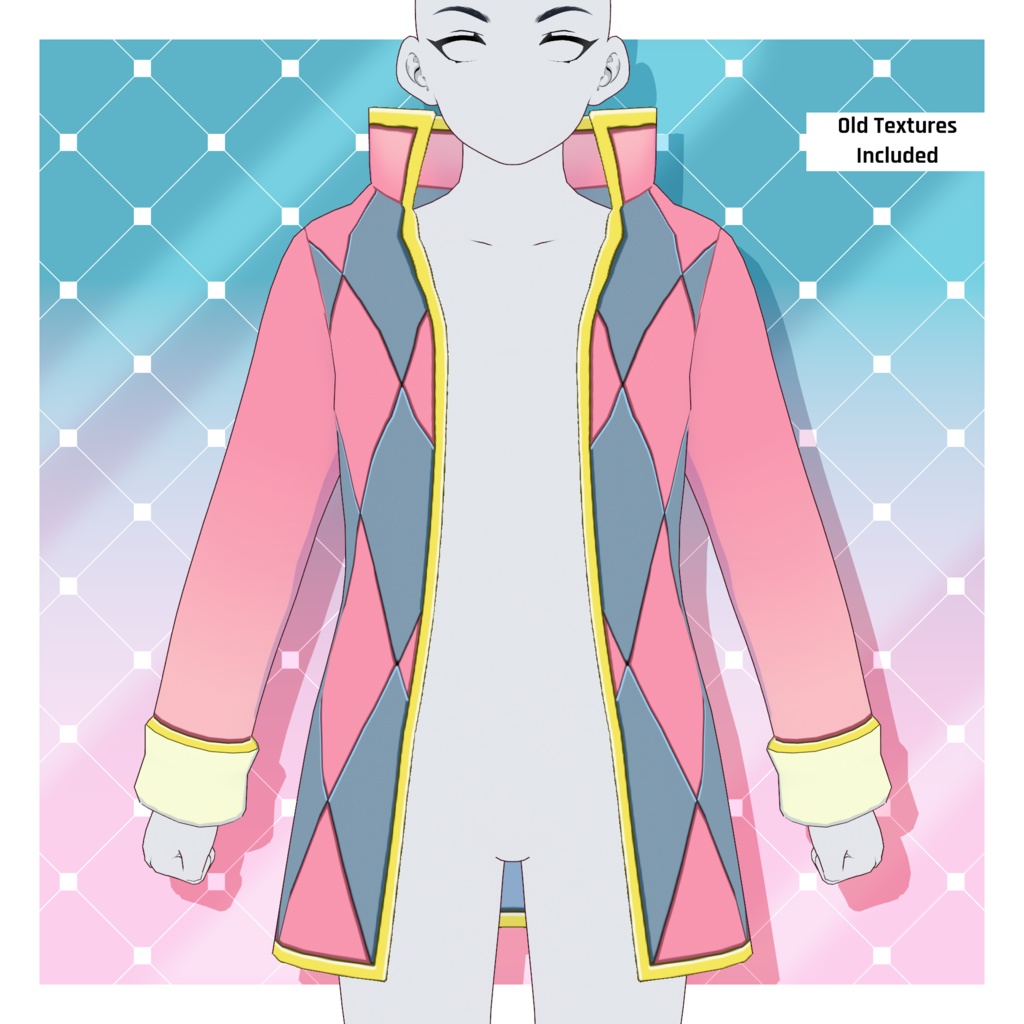 Howls Moving Jacket - 2026 Updated | VRoid Textured Clothing | VRoid Textures Pack