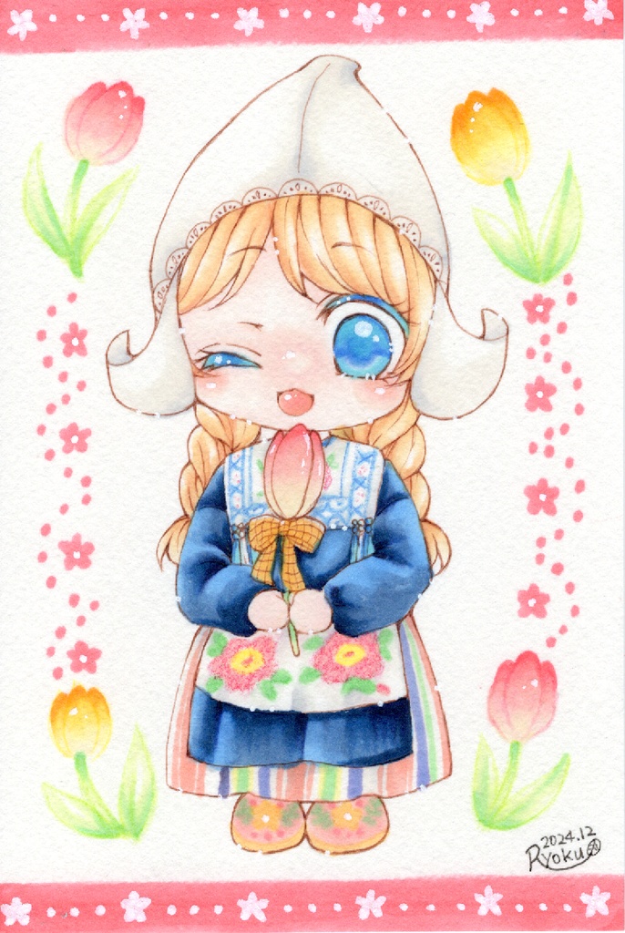 原画【オランダちゃん】