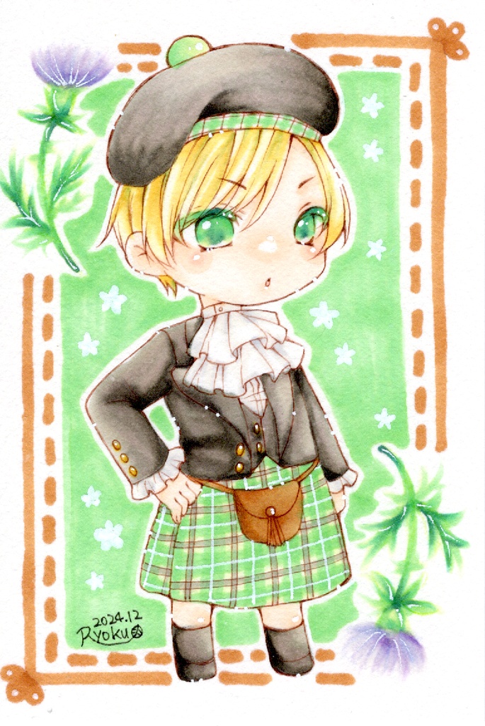 原画【スコットランドくん】