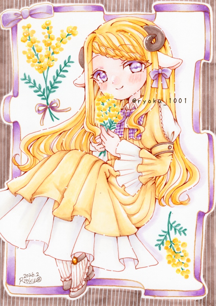 原画【気持ちを込めて】