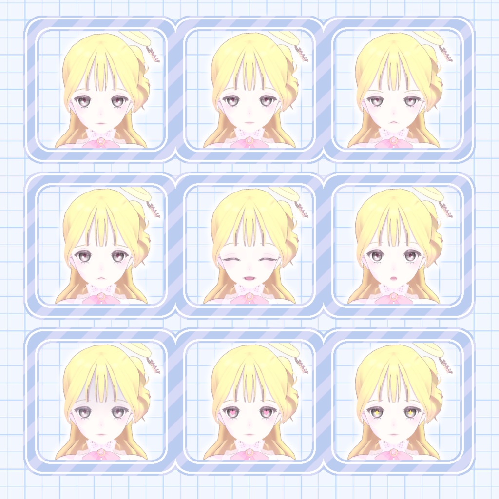 3Dモデル「Lumia」VRM/FBX/VRChat対応