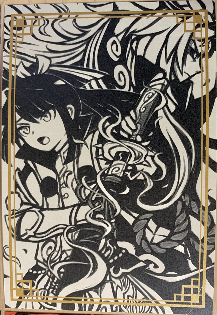 ポストカード(継承メギド/東方十二傑)