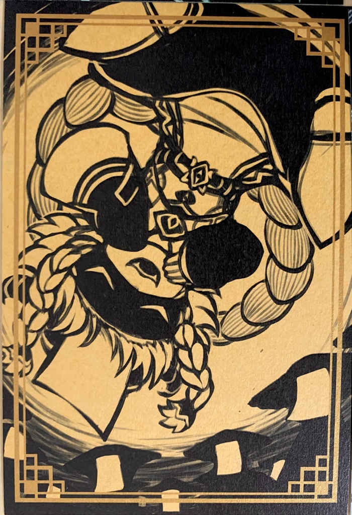 ポストカード(継承メギド/東方十二傑)