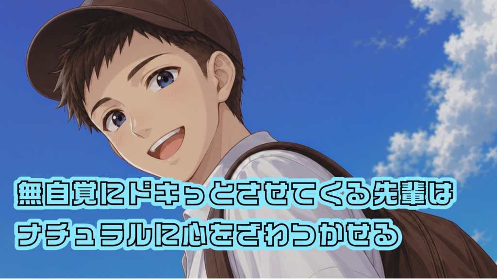 青空とラフスケッチのような恋