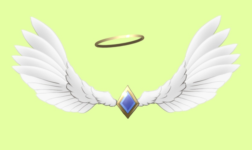 【VTS対応Live2Dアイテム】大天使なりきりアイテム