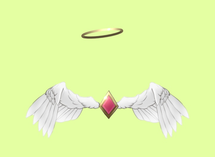 【VTS対応Live2Dアイテム】大天使なりきりアイテム