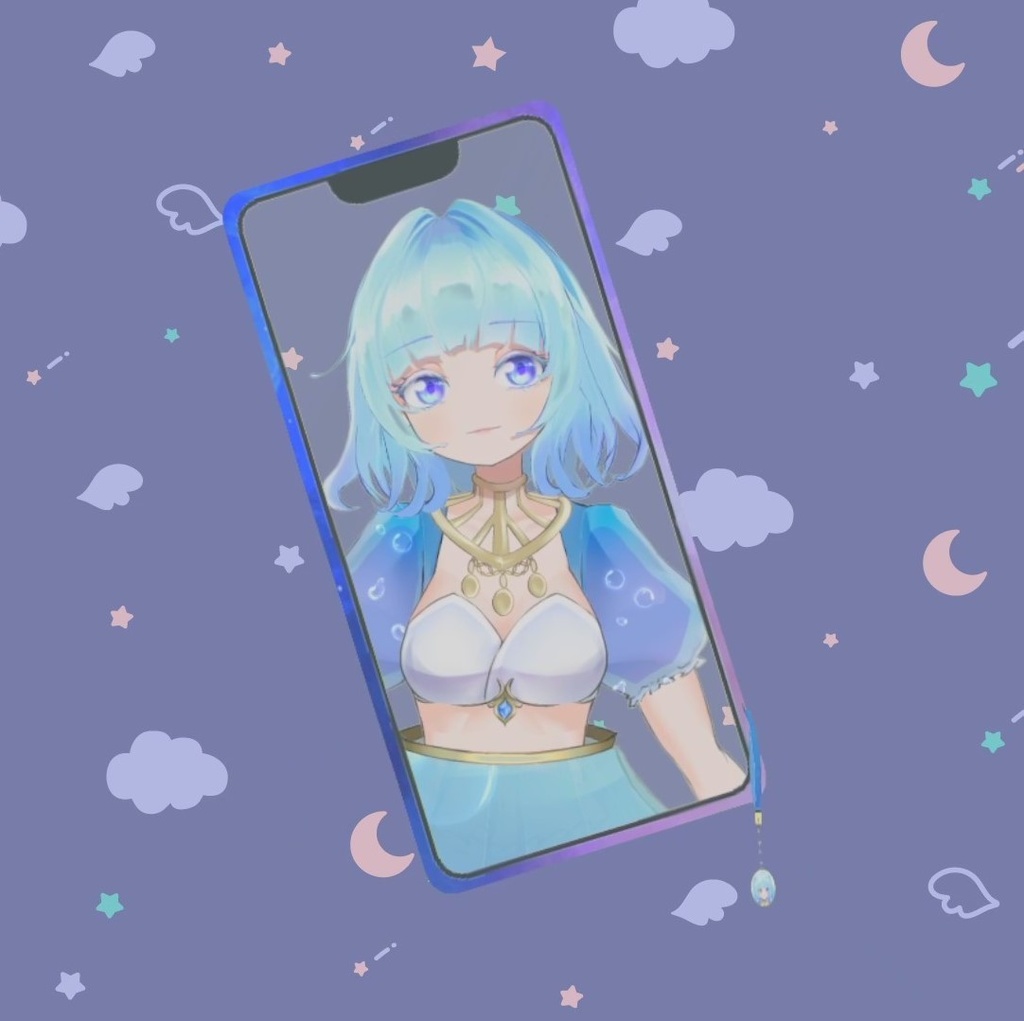 【VTS対応】誰でもスマホに入れるLive2Dアイテム