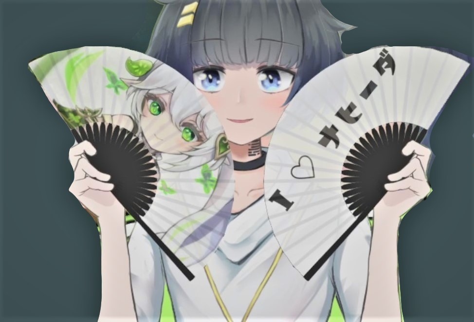 【Live2Dアイテム】世界に1つのオリジナル扇子アイテム作成キット