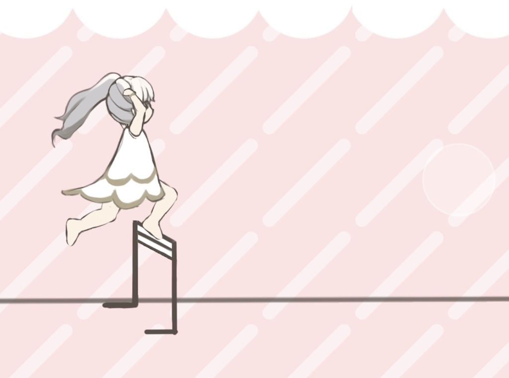 【ミニゲーム】VTSでハードル走!【Live2D】