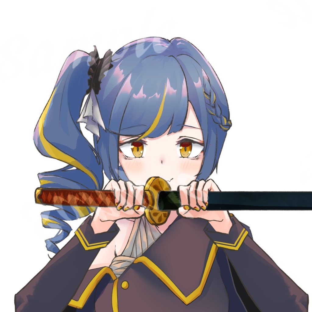 【汎用モデル】軍服の子【PSD・Live2Dデータ販売】