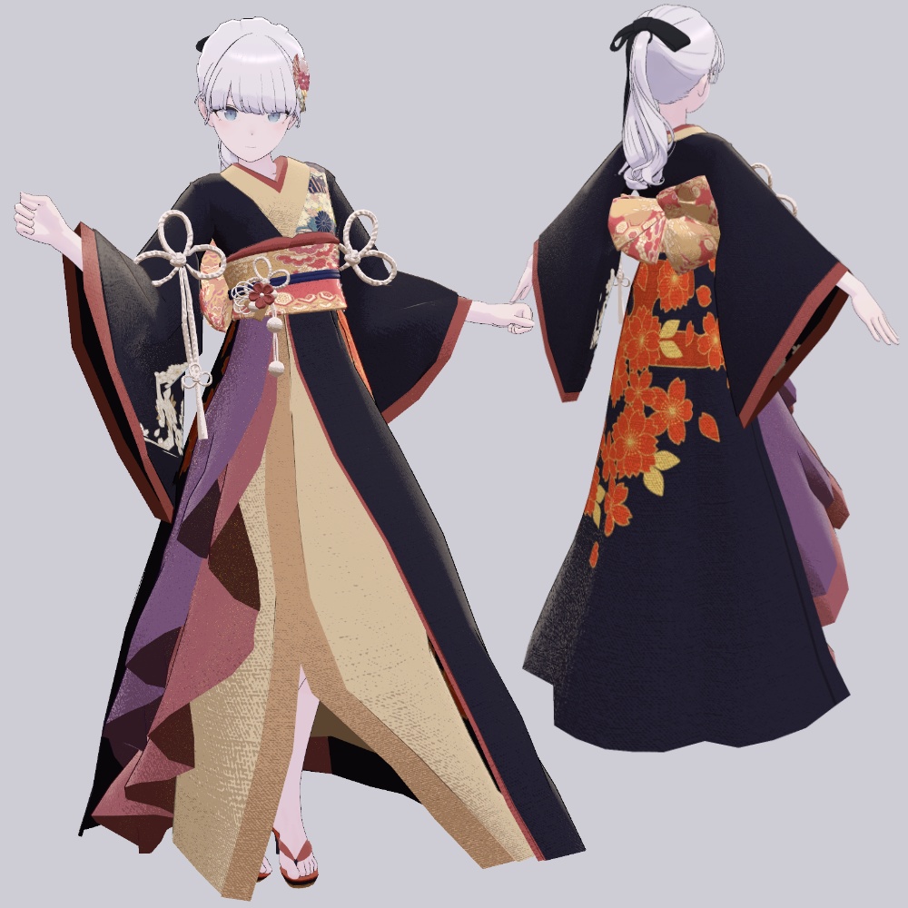 【3D衣装】彩綺 -Saiki-【Lapwing/Sanatia対応】