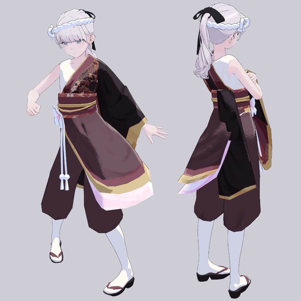 【3D衣装】煌雅 -Kōga-【Lapwing/Sanatia対応】