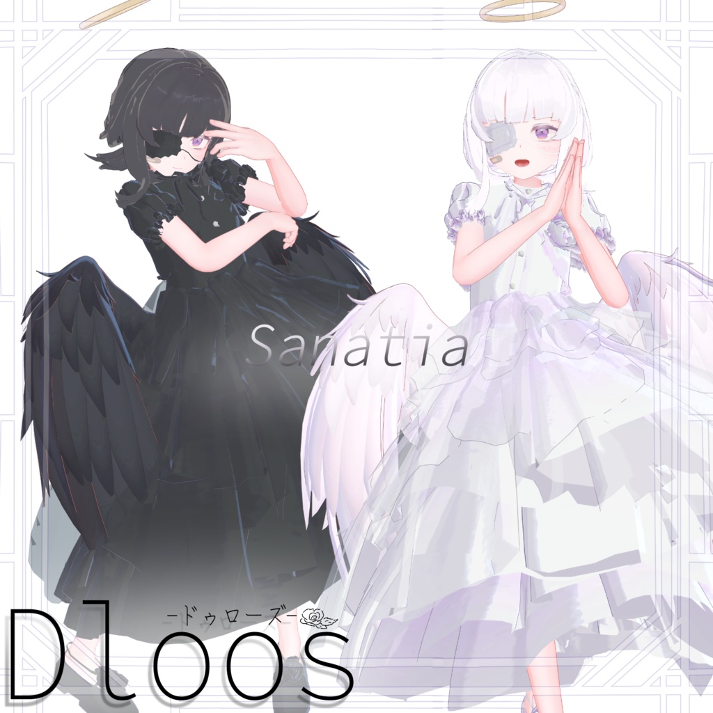 【3D衣装&ヘアー】Dloos-ドゥローズ-【10アバター対応】