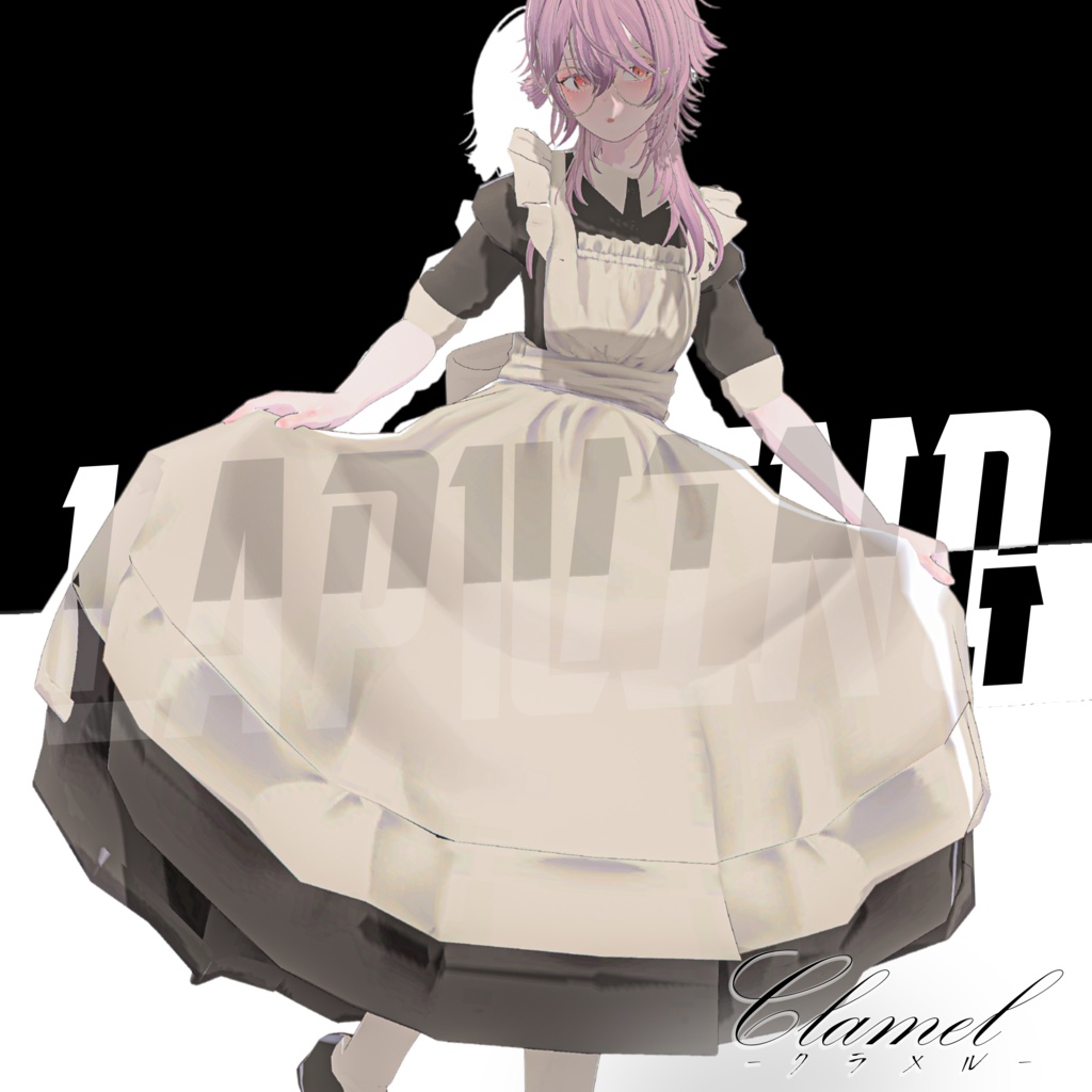 【3D衣装&小道具】Clamel -クラメル- 約25%OFF クラシカルメイド服【15アバター対応】