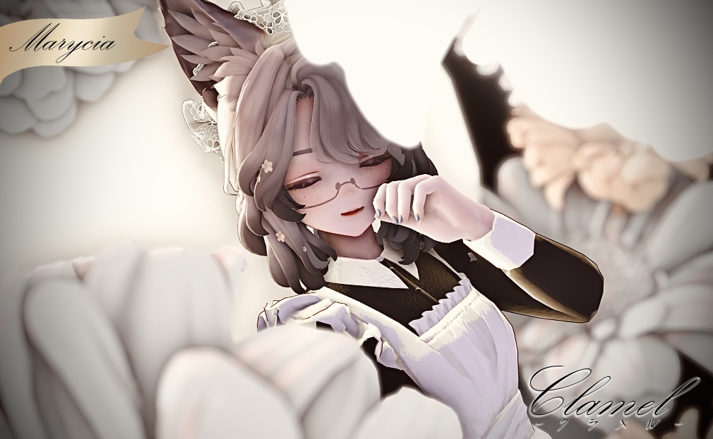 【3D衣装&小道具】Clamel -クラメル- 約25%OFF クラシカルメイド服【15アバター対応】