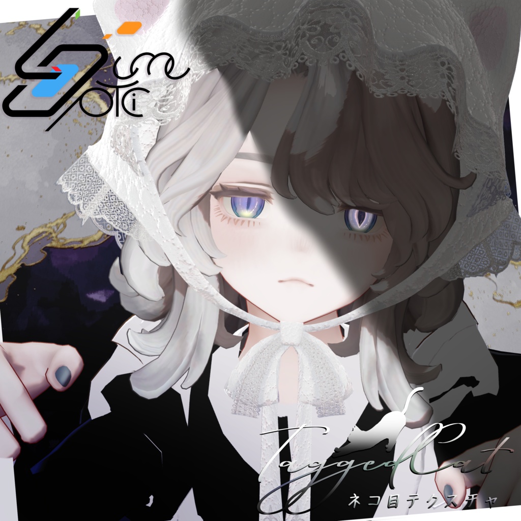 【LumeOptic専用テクスチャ】Tagged Cat🐈⬛【AllAvatar】