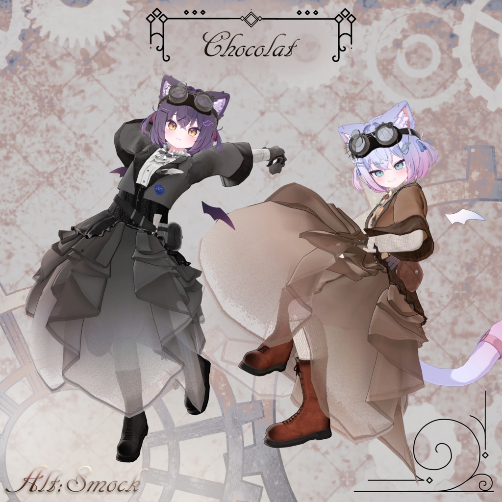 【3D衣装】Alt:Smock -オルト:スモック- 約25%OFF 【15アバター対応】