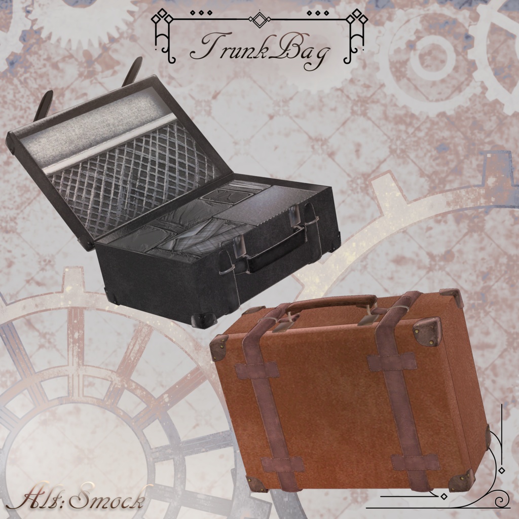 【3D衣装】Alt:Smock -オルト:スモック- 約30%OFFブラックフライデーセール 【10アバター対応】