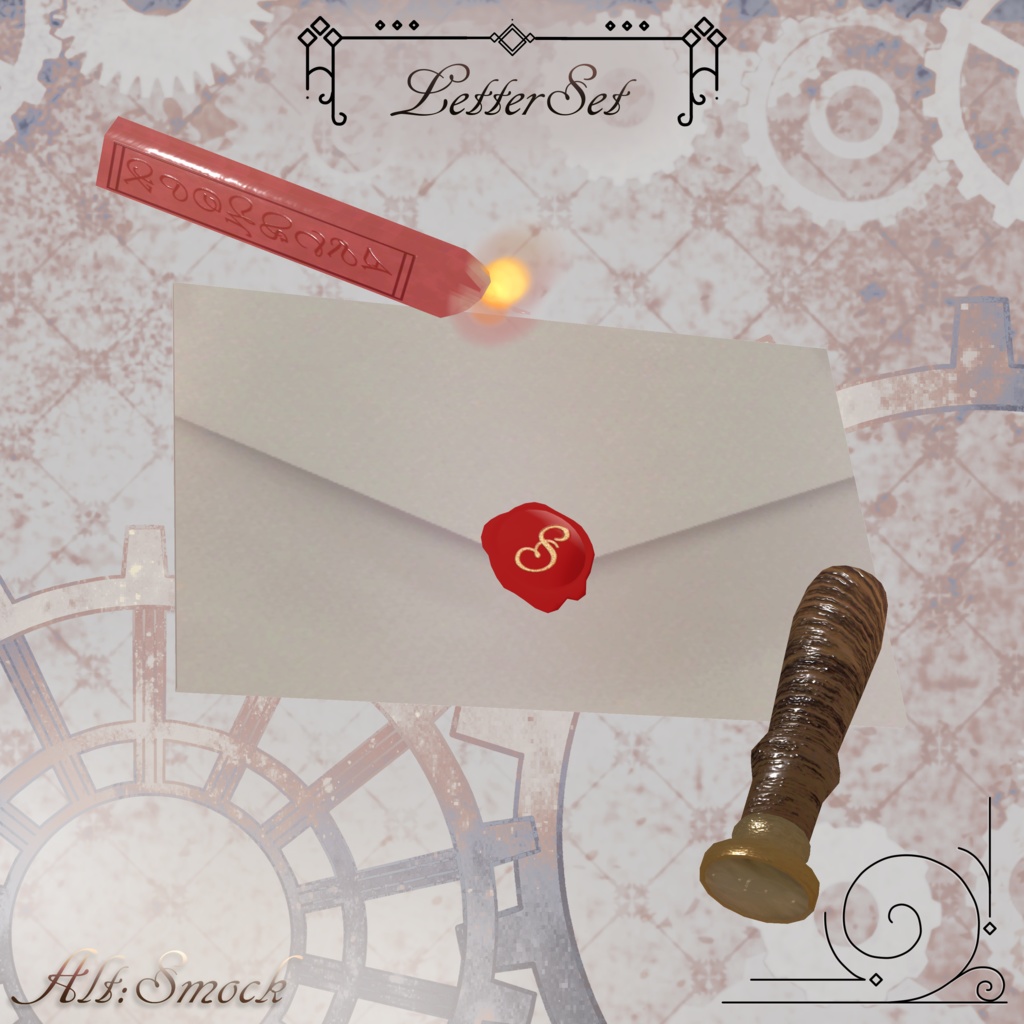 【3D衣装】Alt:Smock -オルト:スモック- 約30%OFFブラックフライデーセール 【10アバター対応】