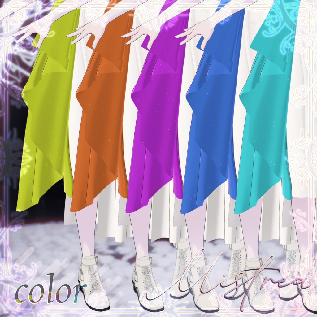 【3D衣装】Mistrea -ミストレア- 約25%OFFセール【7アバター対応】