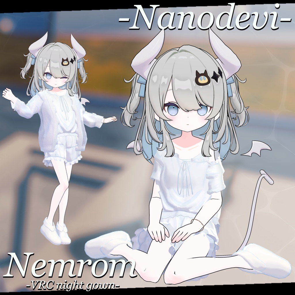 【3D衣装】Nemrom -ねむろむ- 約25%OFFセール【16アバター対応】