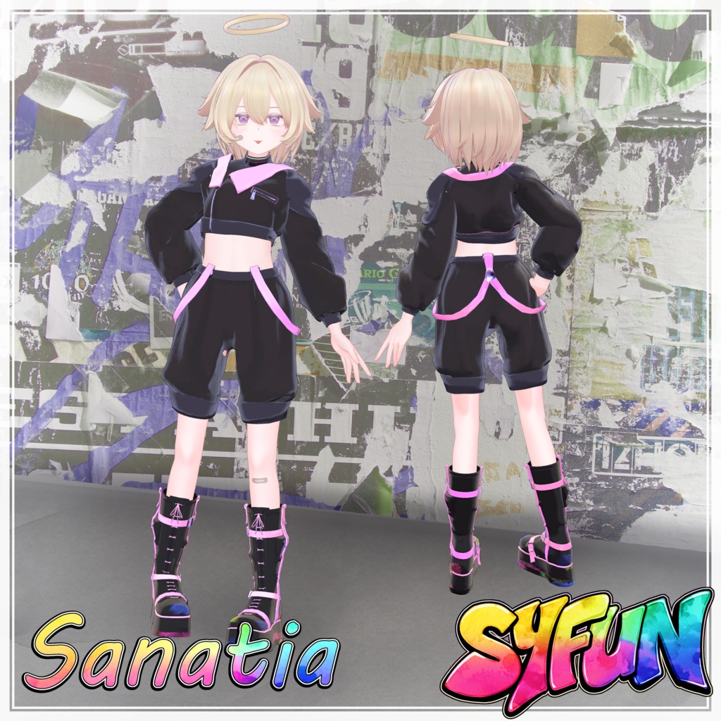 【3D衣装/小道具】Syfun -サイファン- 約25%OFFセール【10アバター対応】