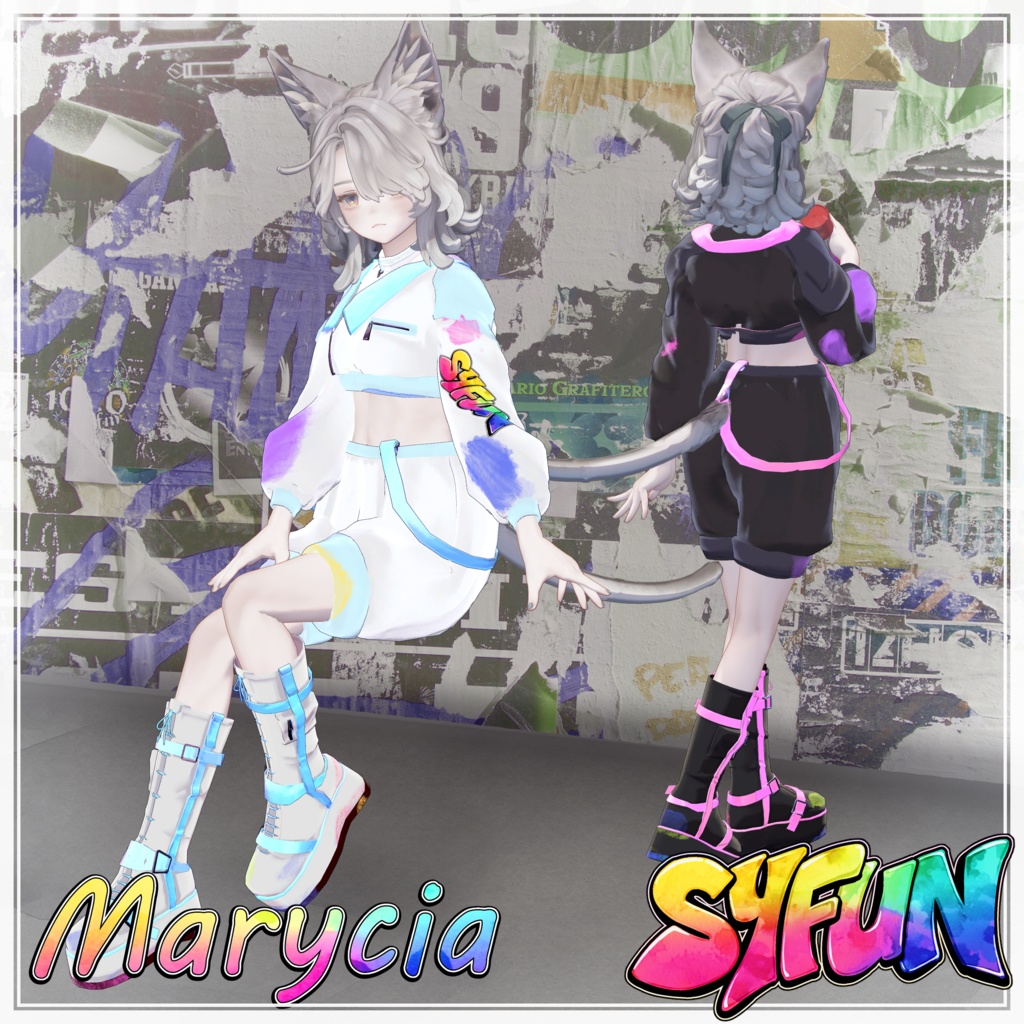 【3D衣装/小道具】Syfun -サイファン- 約25%OFFセール【10アバター対応】