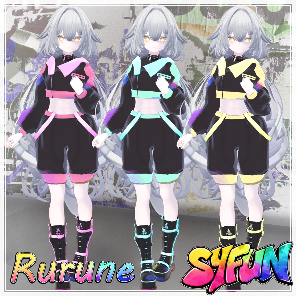 【3D衣装/小道具】Syfun -サイファン- 約25%OFFセール【10アバター対応】