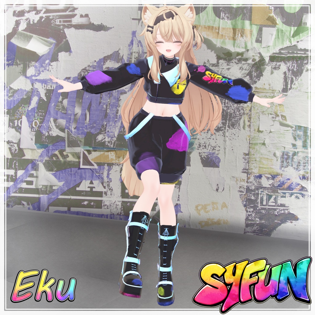 【3D衣装/小道具】Syfun -サイファン- 約25%OFFセール【10アバター対応】