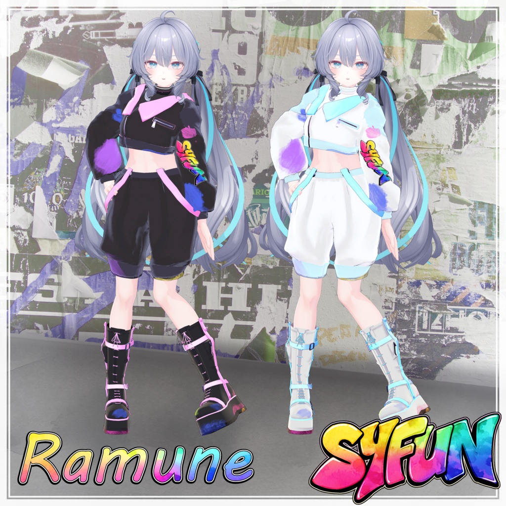 【3D衣装/小道具】Syfun -サイファン- 約25%OFFセール【10アバター対応】