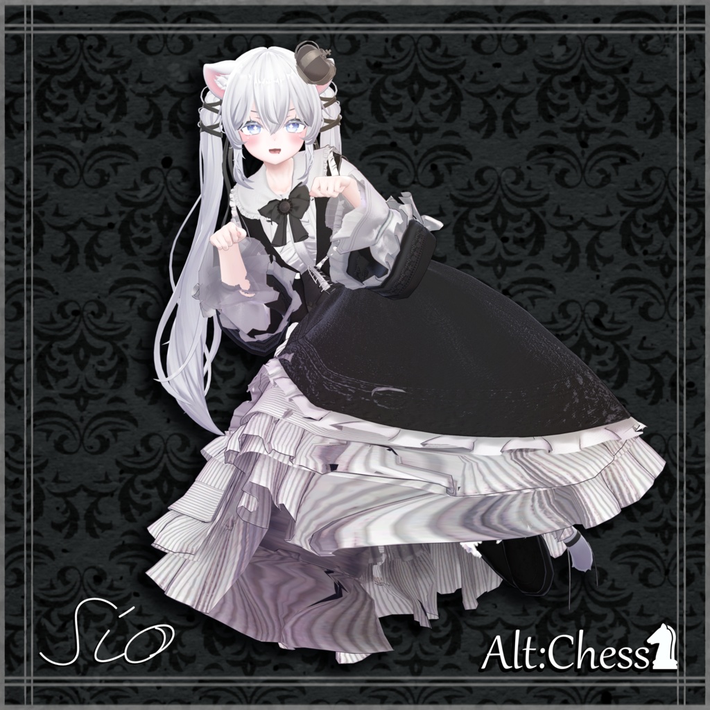 【3D衣装】Alt:Chess -オルト:チェス- 早期GW 約25%OFF 【11アバター対応】