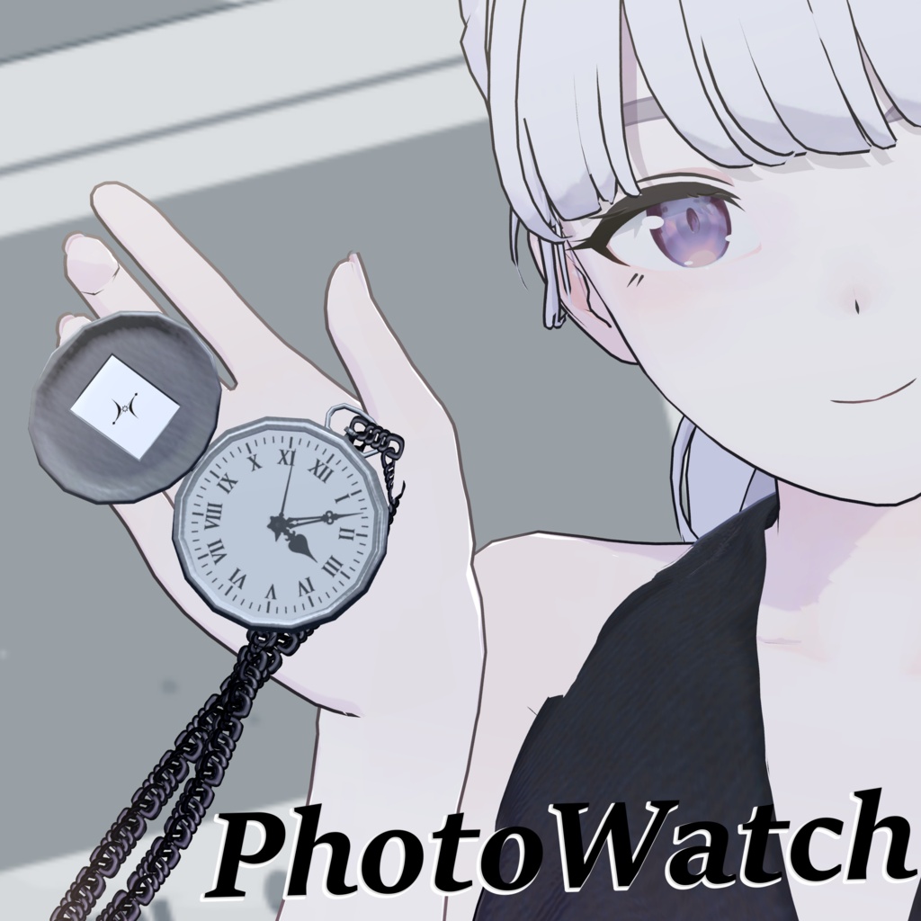 【3D小道具】PhotoWatch -フォトウォッチ　フォトコン参加賞-