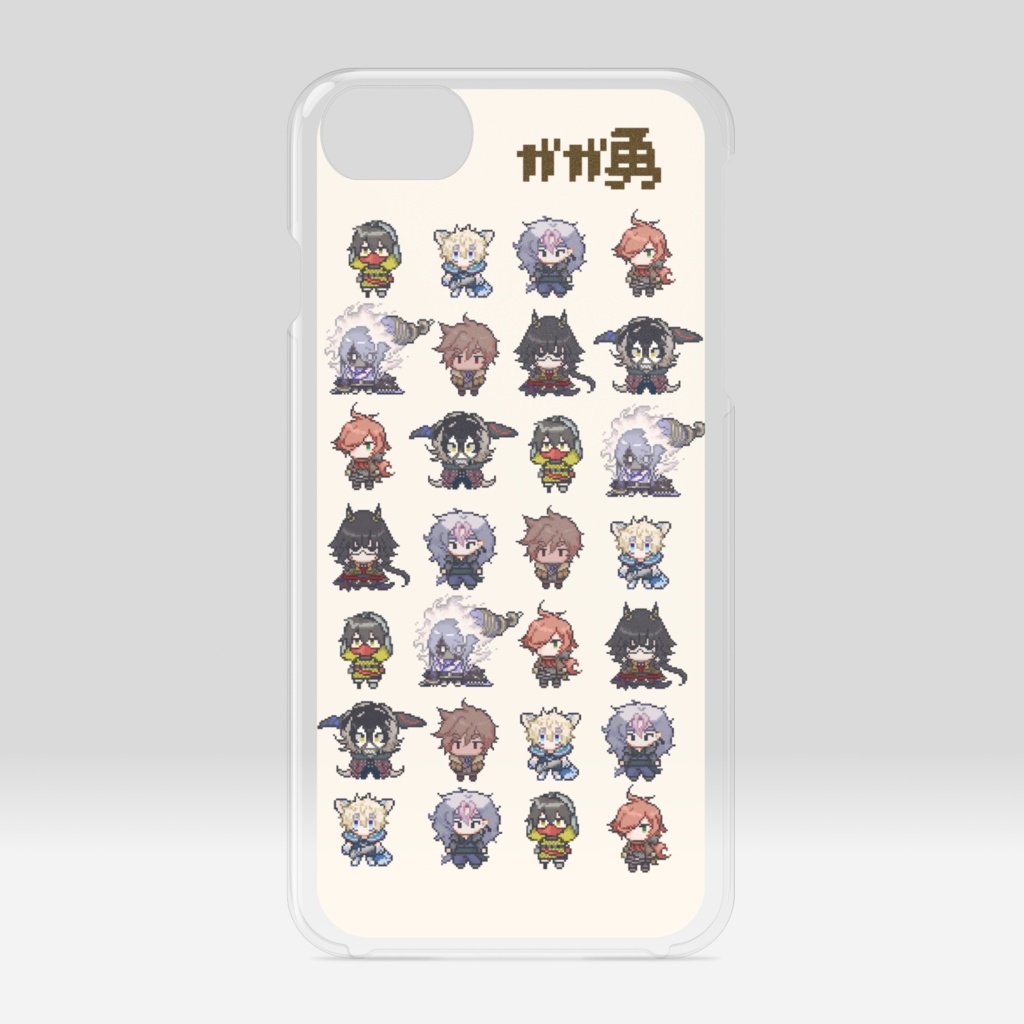 ガガ勇ドットスマホケース