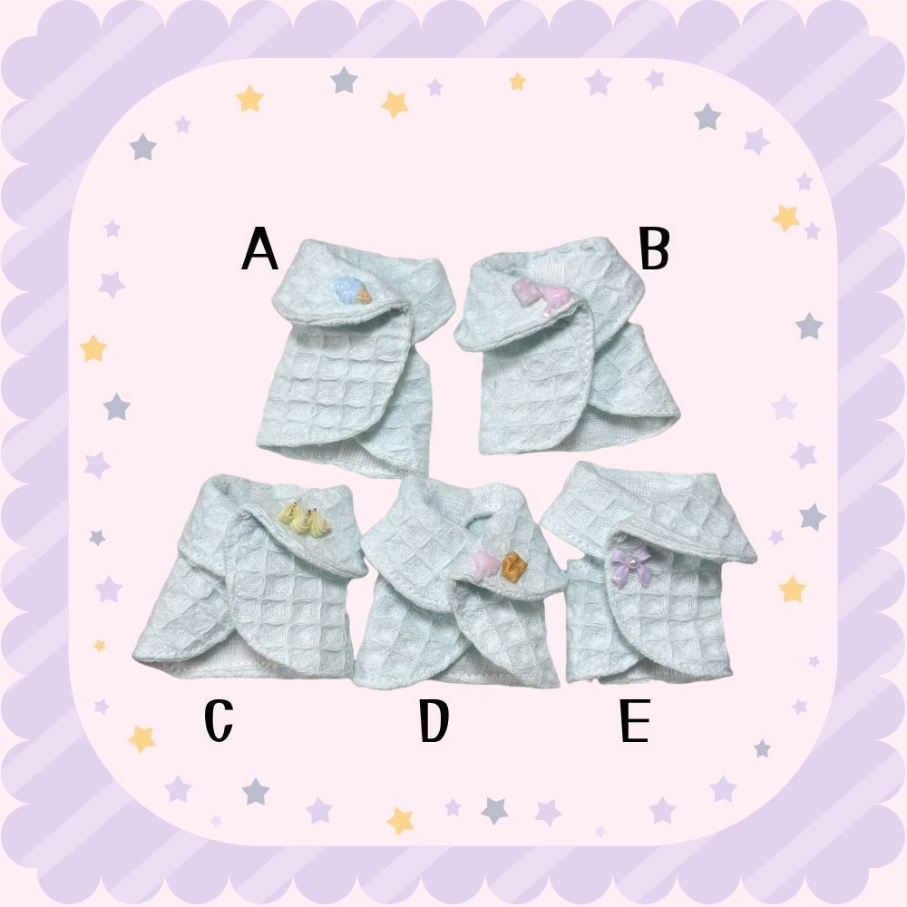 ワッフルコート(水色)