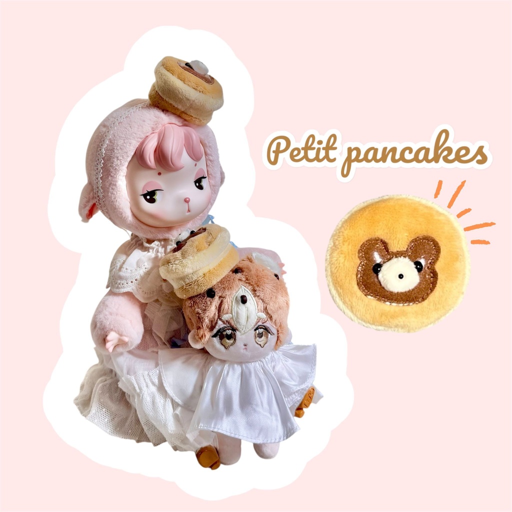 パンケーキのお帽子【頭囲13cmまで】