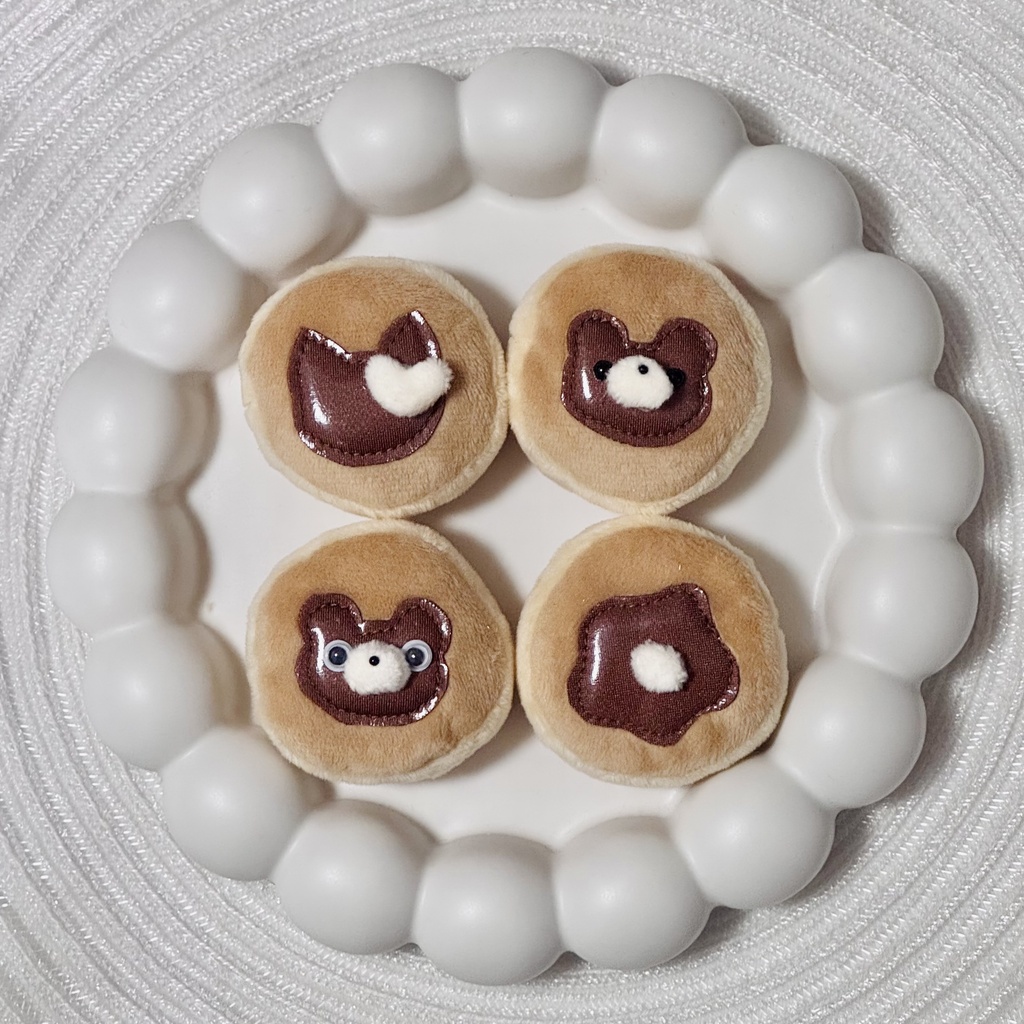 パンケーキのお帽子【頭囲13cmまで】