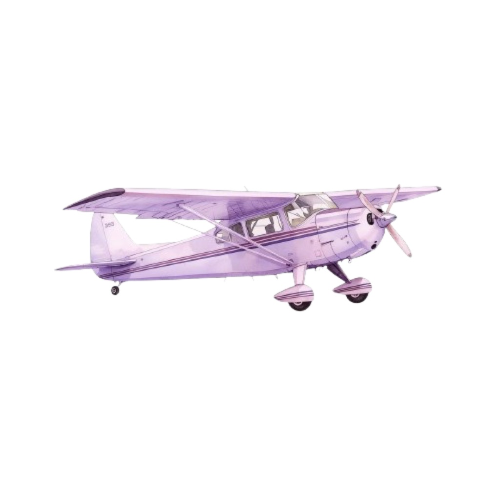 【PNG背景透過】旅するアンティーク💜水彩パープルのクリップアートコレクション(10点)