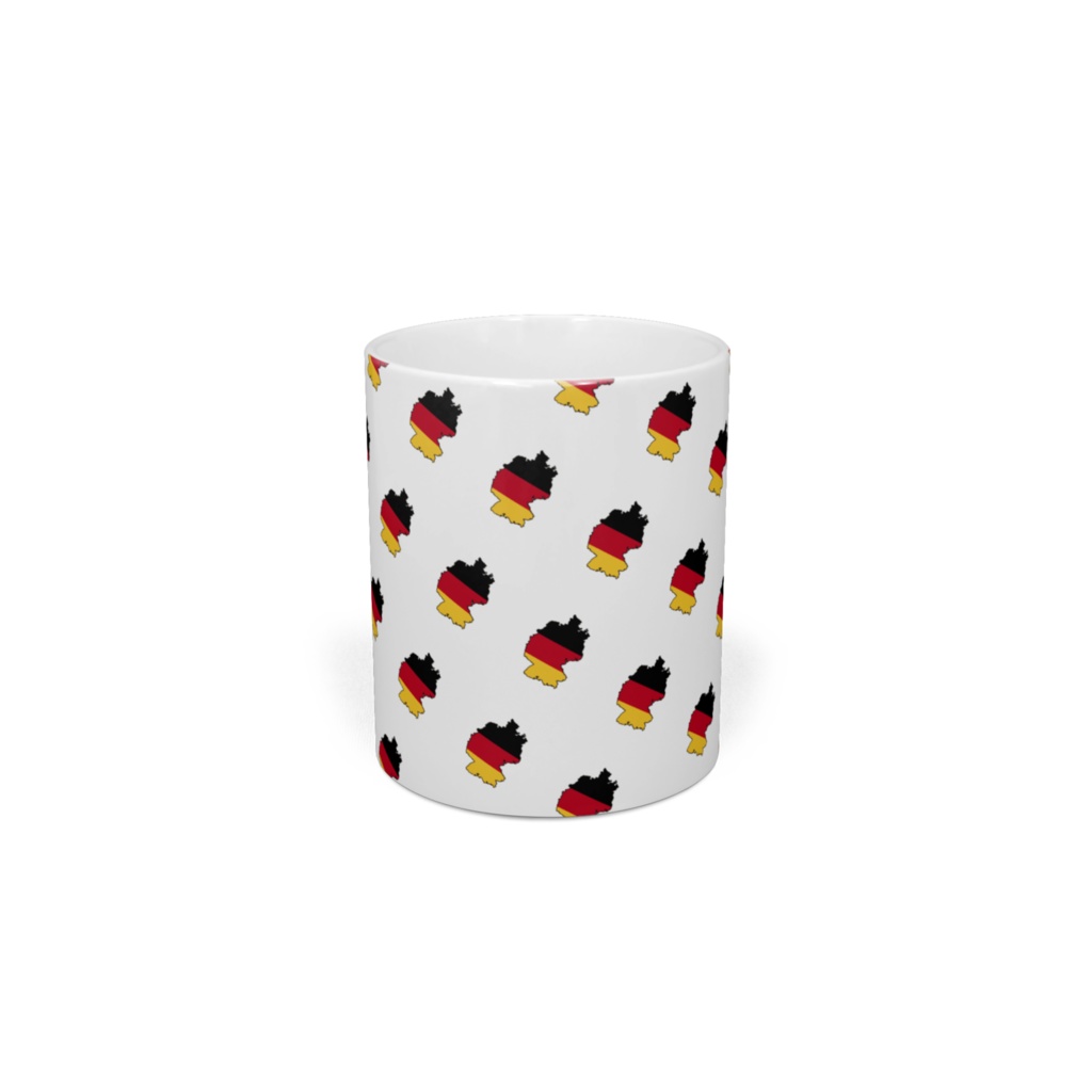 Flag map of 🇩🇪 pattern mag